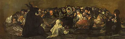 El Sábado de las Brujas (El Gran Macho Cabrío) Francisco de Goya